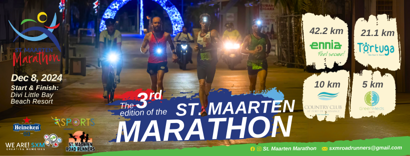 The 3rd Edition St. Maarten Marathon